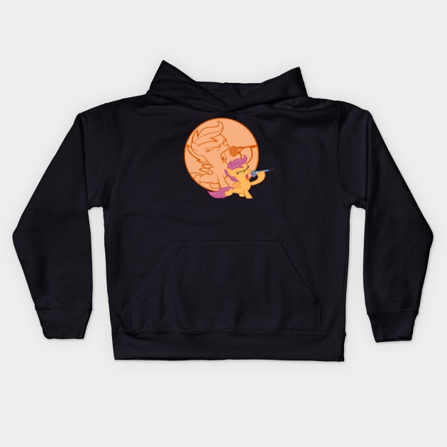 Rawkin' Scootaloo Kids Hoodie by Brony Designs